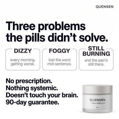 Quensen NerveRoute™ | The direct-delivery nerve recovery cream