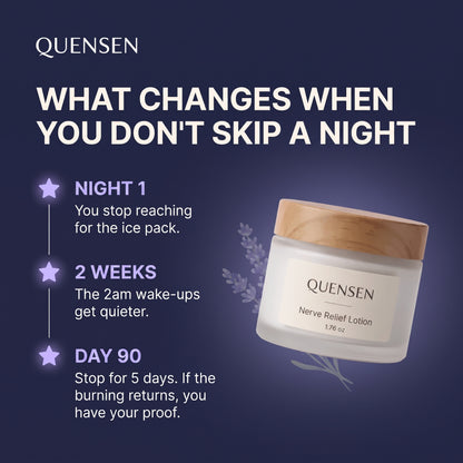 Quensen NerveRoute™ | The direct-delivery nerve recovery cream